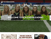 Tablet Screenshot of fcacheer.org